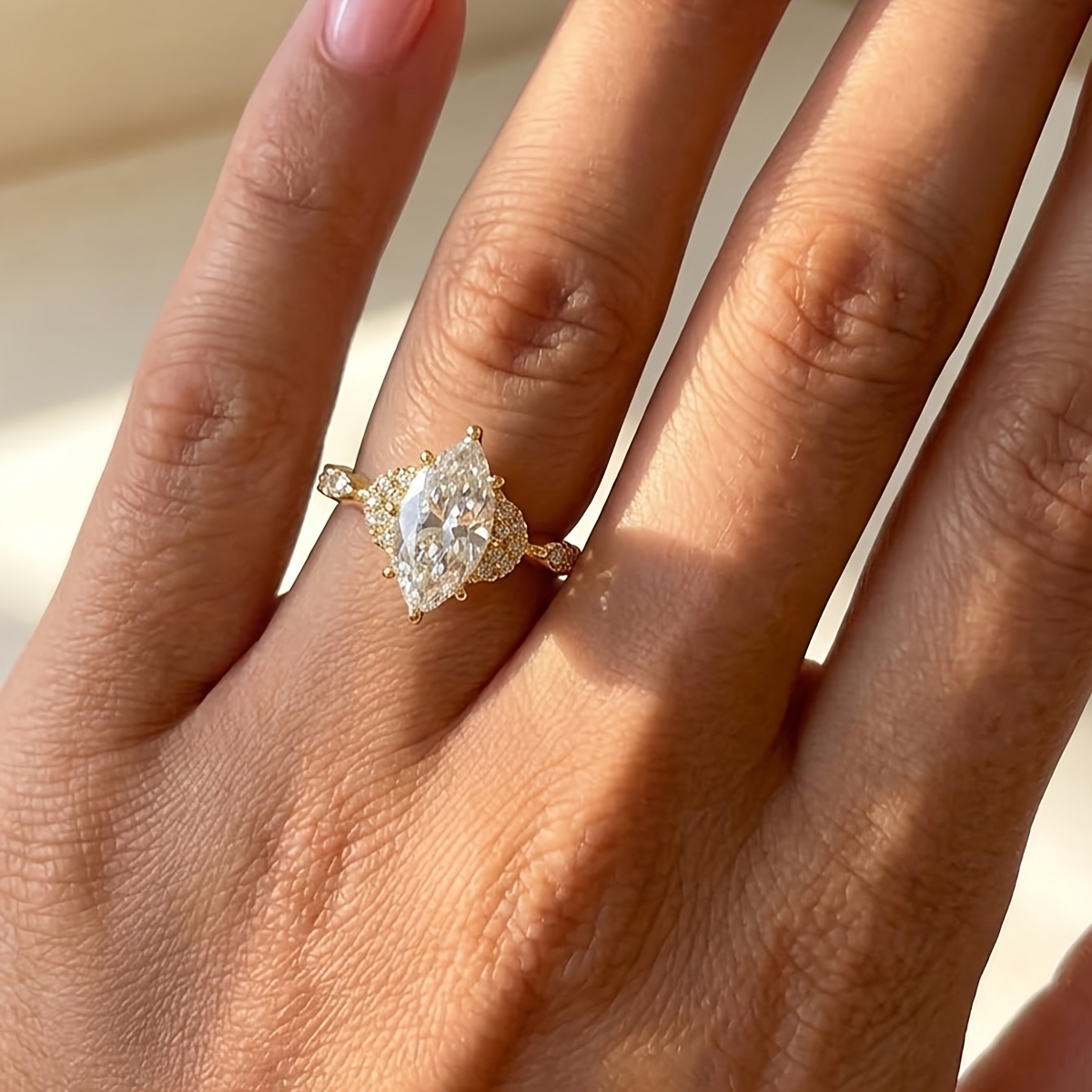 Women's S925 Sterling Silver Simple Design Elegant Ring, Gift
